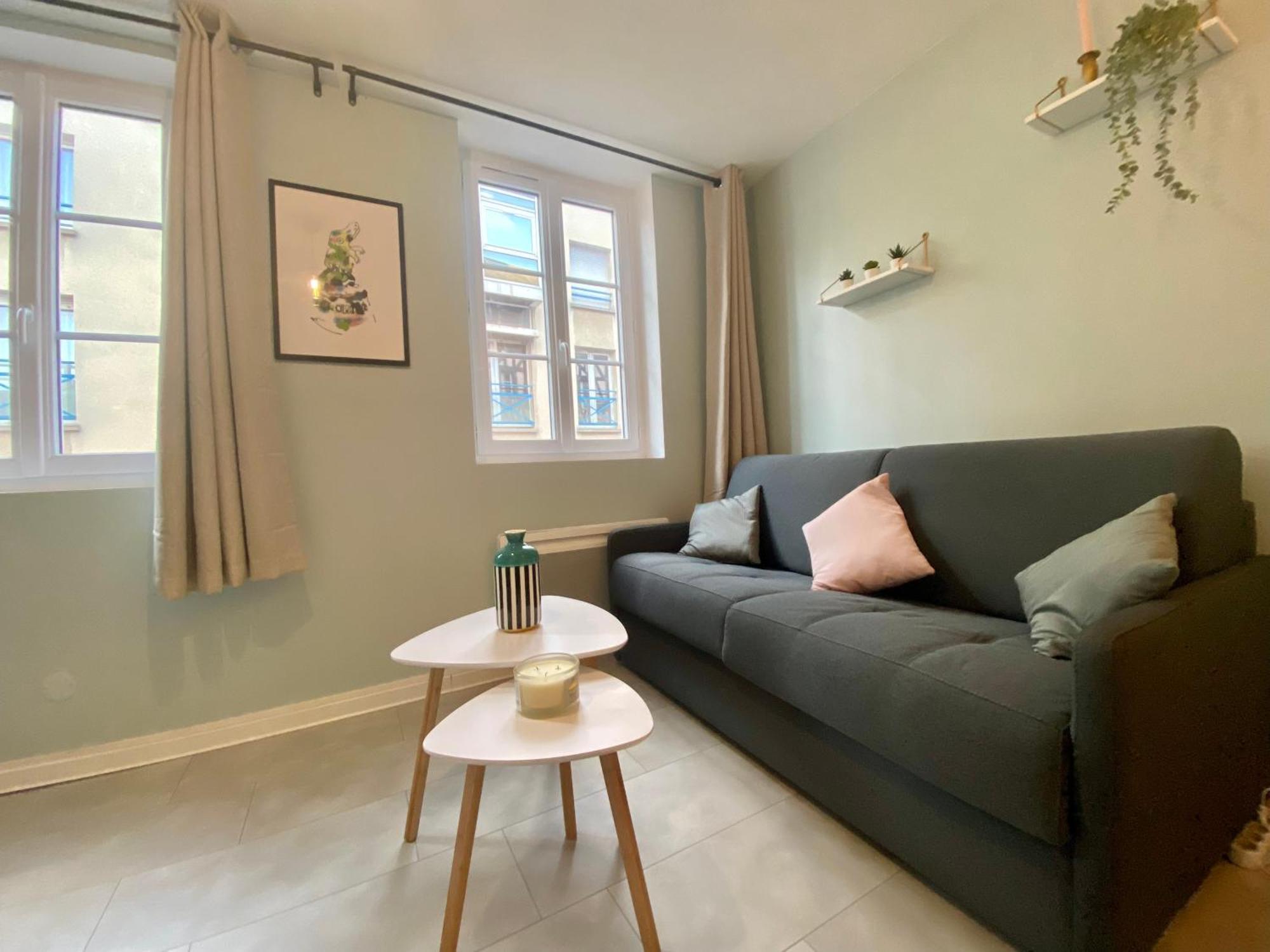 Le 202, Un Studio Cosy Au Coeur De Rouen Apartment Bagian luar foto